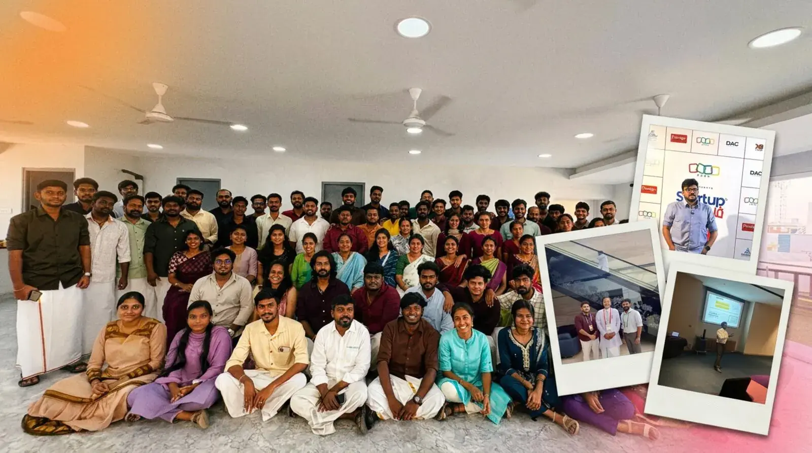 The Avaniko team — group photo, Zoho startup event, conference talks and customer meets